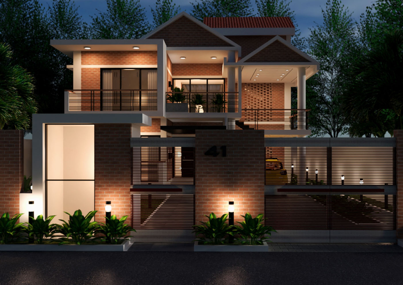 ARCHI TEXTURE architects & associate-Architectural Design-.Roads & Highway SDE House (2)